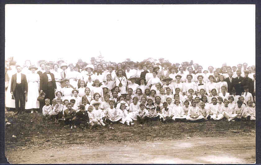 An Averill Park community photo, probably taken in the early 1900s. Can you identify anyone, or where or when the photo was taken? Click the image for a larger version.