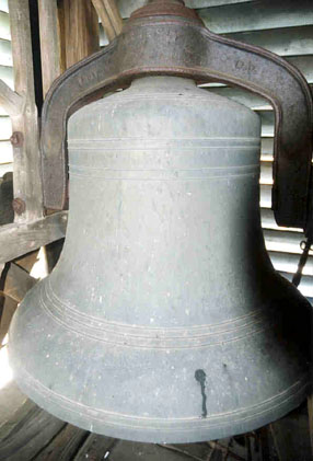 Bell at Sand Lake Baptist Church.