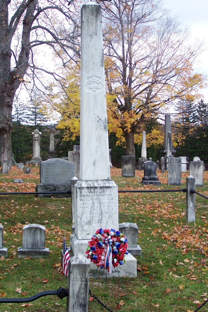 headstone of Willard Griggs
