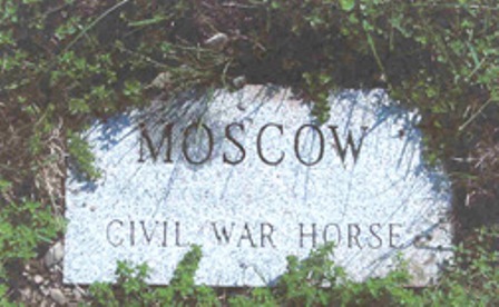 gravestone of Moscow, Civil War horse