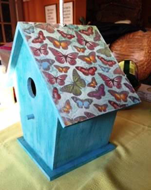 Chrissy Codner's birdhouse