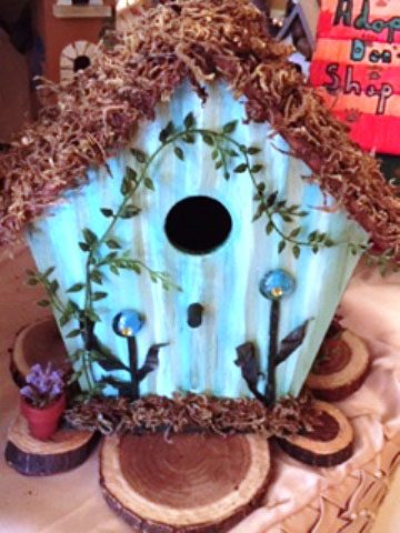 CarolLynn Langley's birdhouse