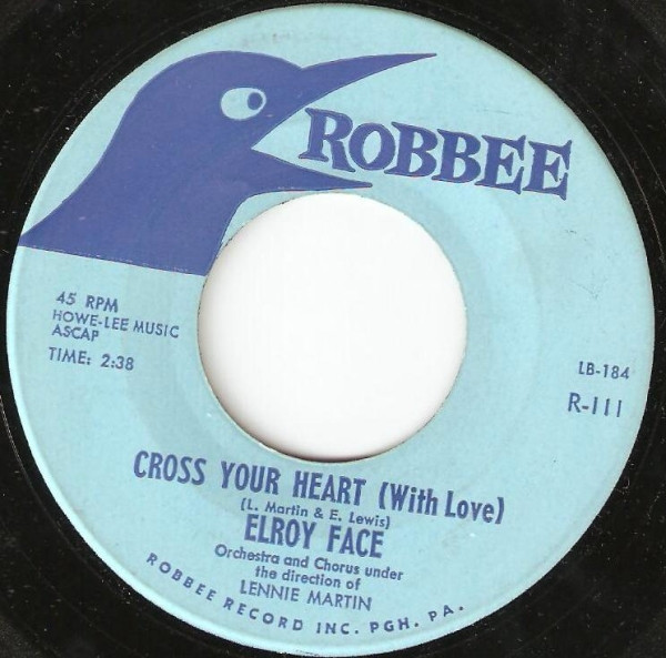 ElRoy's record: "Cross Your Heart (With Love)'
