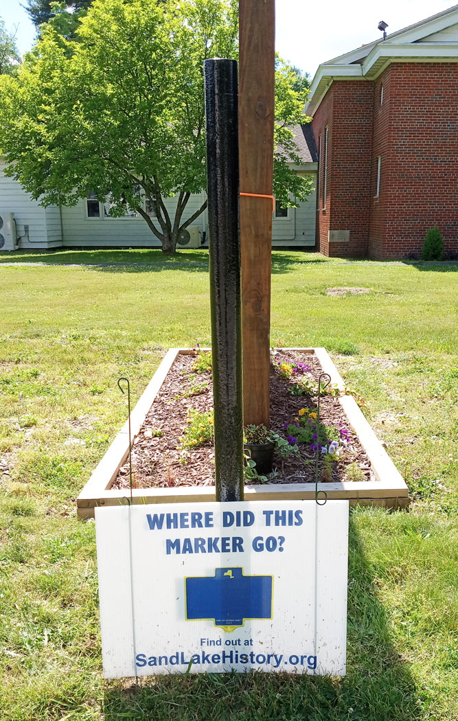 Where did this (Trinity Lutheran) marker go sign
