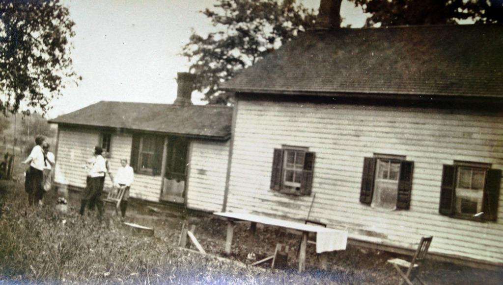 early photo of farmhouse