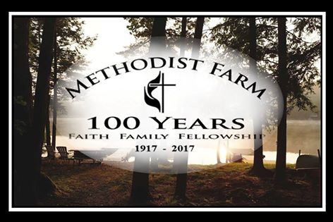 Methodist Farm 100th anniversary logo