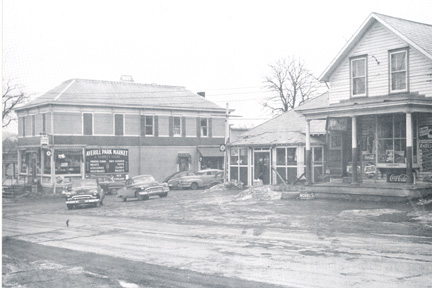 The store as it appeared around 1950.
